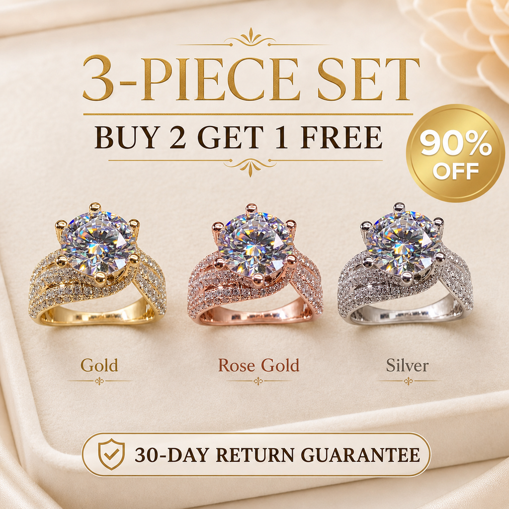 🔥 LAST DAY 90% OFF: The 3-Carat Infinity Twist Moissanite Ring | Fearless Everyday Luxury