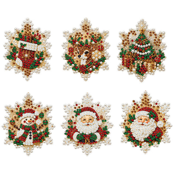 🎄 Ograniczona czasowo oferta 55% zniżki 🎄 Zestaw świątecznych ozdób do malowania DIY do zawieszenia 🎁
