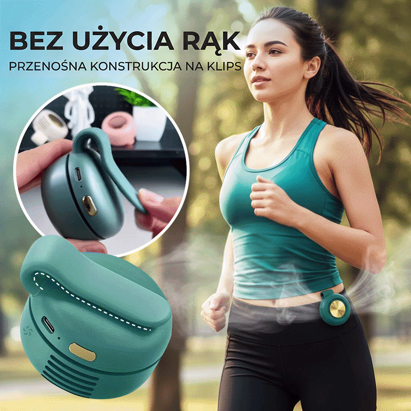 🔥🔥PKNEW® Przenośny Mini Wentylator Bezłopatkowy z Klipsem