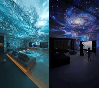 30%OFF🔥🔥PKNEW® NEXT-GEN SMART PROJECTION HD Smart Dynamic 5D Holographic Night Light Projector💎
