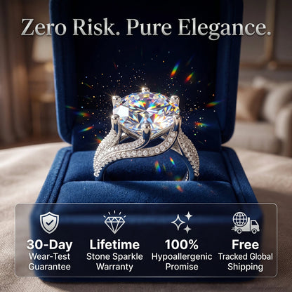 🔥 LAST DAY 90% OFF: The 3-Carat Infinity Twist Moissanite Ring | Fearless Everyday Luxury