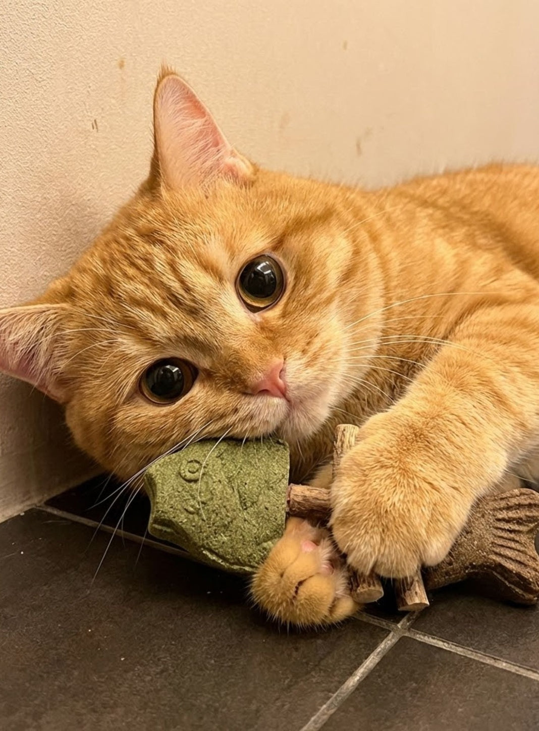 Catnip & Silvervine Chew✅