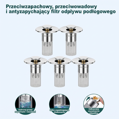 🔥🔥Ostatni dzień promocji – 49% taniej👑Otwierany sitko do odpływu zlewu – 🛀Usuwa nieprzyjemne zapachy i zapobiega zatkaniu
