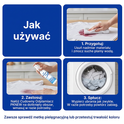 PKNEW® Ekologický víceúčelový odstraňovač skvrn v spreji 💧 – Rychle působící hloubkový čistič bez dráždivých chemikálií 💖