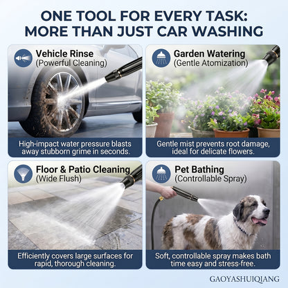 🔥 50% OFF TODAY🥇🥇PKNEW® Powerful High-Pressure Home Car Wash & Garden Sprayer