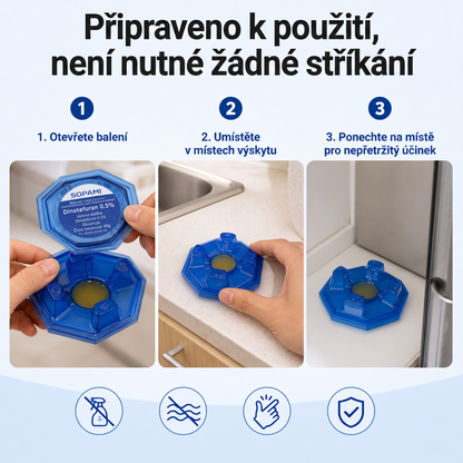 PKNEW® 🪳 Inteligentna stacja z przynętą na karaluchy o działaniu łańcuchowym 🛡️ – dociera do ukrytych gniazd, pomaga zlikwidować całą kolonię i chroni dom nawet przez 2 lata 💎