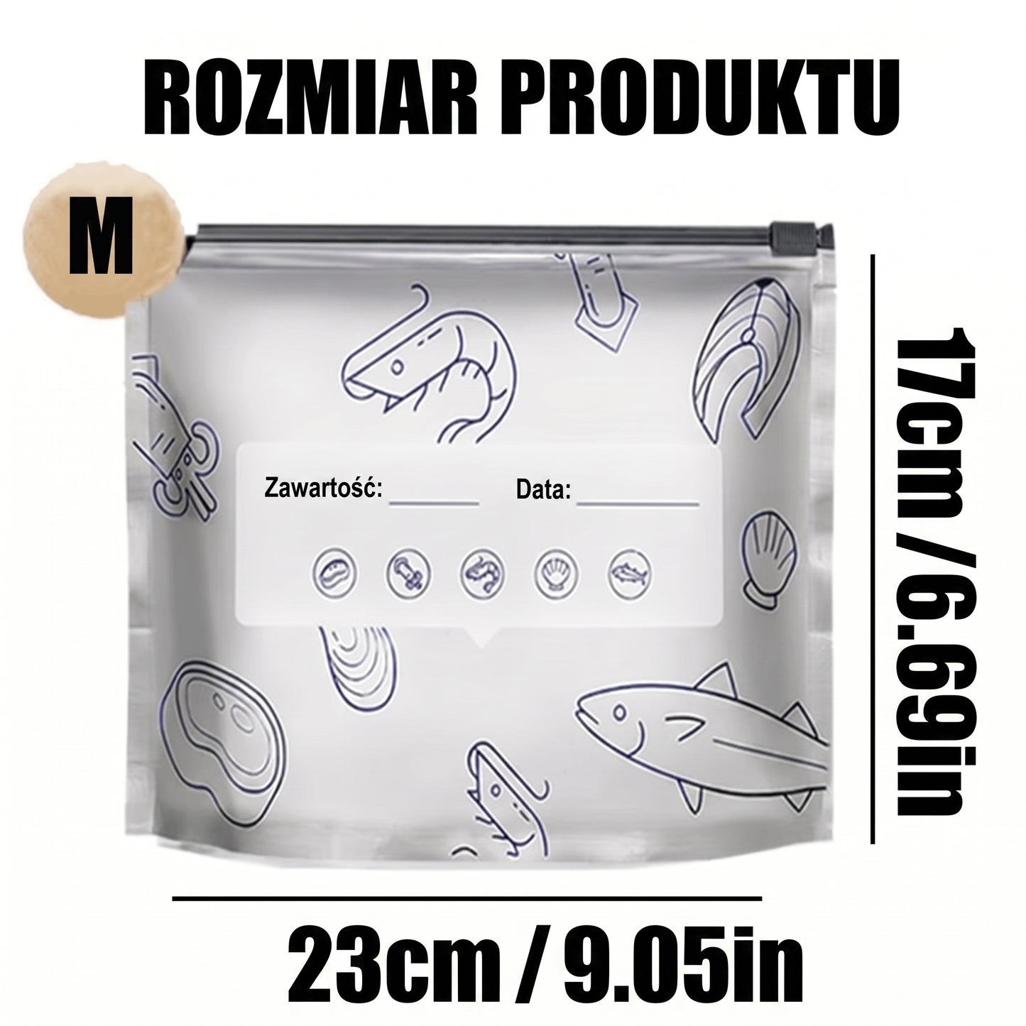 OFERTA LIMITOWANA: 70% ZNIŻKI! 🍗 🥦 Wielorazowe zamykane woreczki z folii aluminiowej 💎