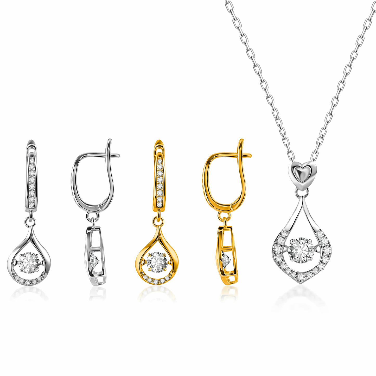 Extra 30% off on sale items | 1-Carat "Dancing" Moissanite Earrings – The Pure S925 Comfort & Sparkle You Deserve 💎