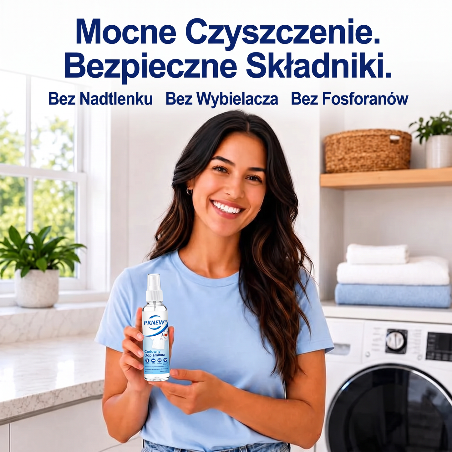 PKNEW® Ekologický víceúčelový odstraňovač skvrn v spreji 💧 – Rychle působící hloubkový čistič bez dráždivých chemikálií 💖