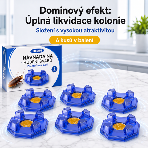 PKNEW® 🪳 Inteligentna stacja z przynętą na karaluchy o działaniu łańcuchowym 🛡️ – dociera do ukrytych gniazd, pomaga zlikwidować całą kolonię i chroni dom nawet przez 2 lata 💎