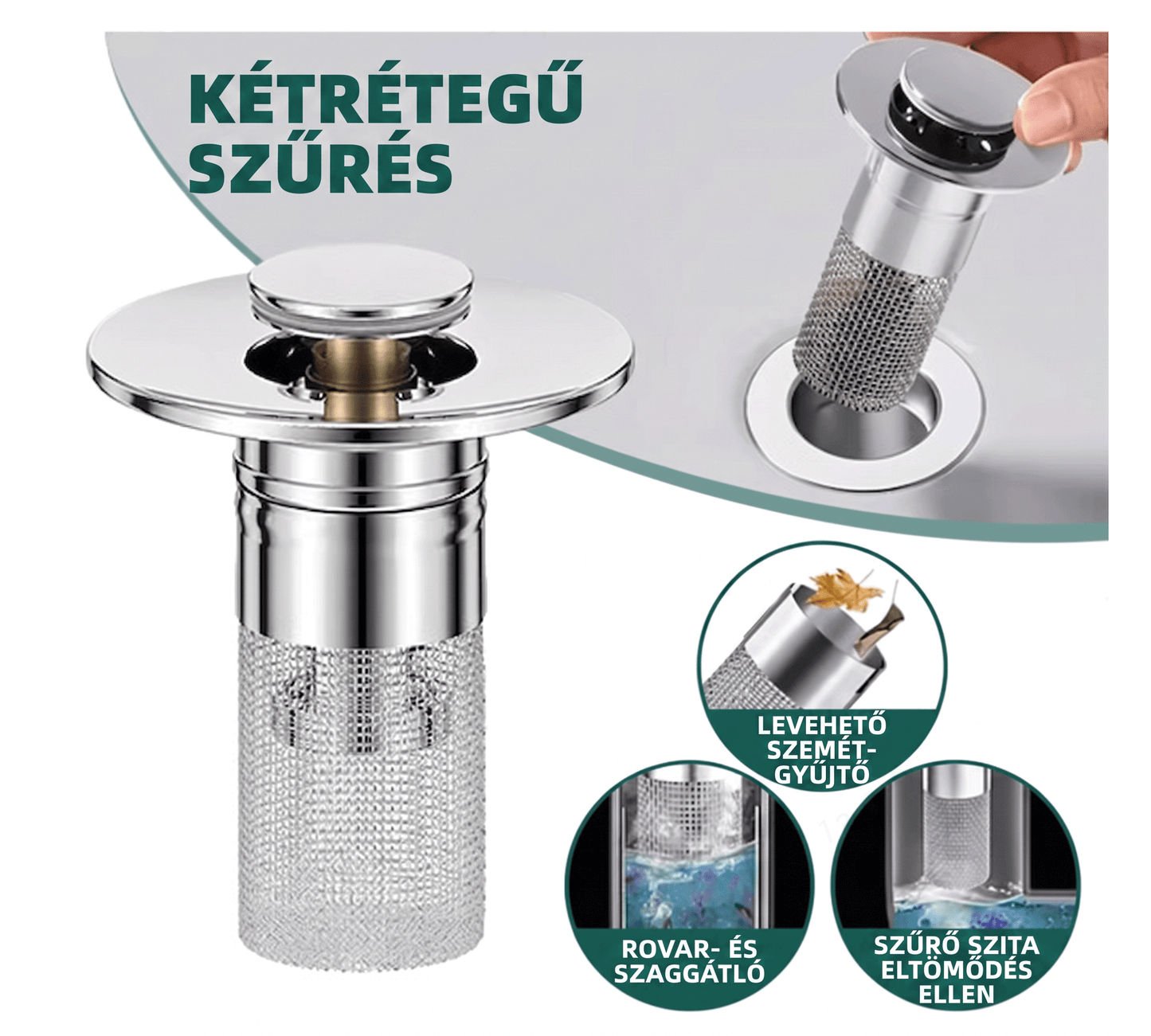 🔥🔥Ostatni dzień promocji – 49% taniej👑Otwierany sitko do odpływu zlewu – 🛀Usuwa nieprzyjemne zapachy i zapobiega zatkaniu