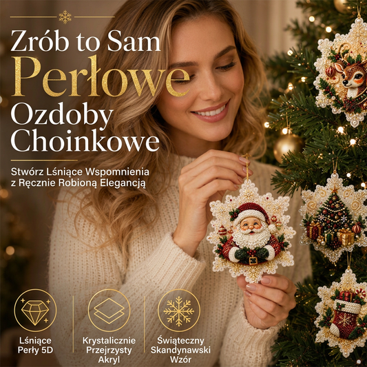 🎄 Ograniczona czasowo oferta 55% zniżki 🎄 Zestaw świątecznych ozdób do malowania DIY do zawieszenia 💎