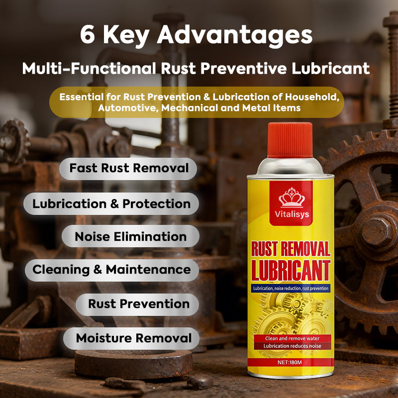 🥇Anti-Rust Lubricant Spray & Rust Remover