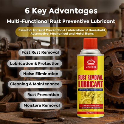 🥇Anti-Rust Lubricant Spray & Rust Remover