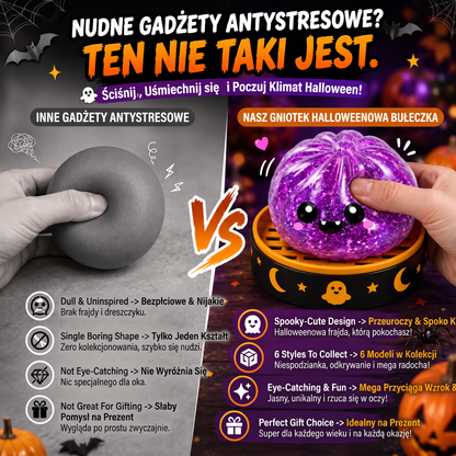 PKNEW® 70% ZNIŻKI DZIŚ 🎃 Halloweeniowe tajemnicze pudełko z antystresowym kluseczkiem 💎