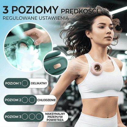 🔥🔥PKNEW® Przenośny Mini Wentylator Bezłopatkowy z Klipsem