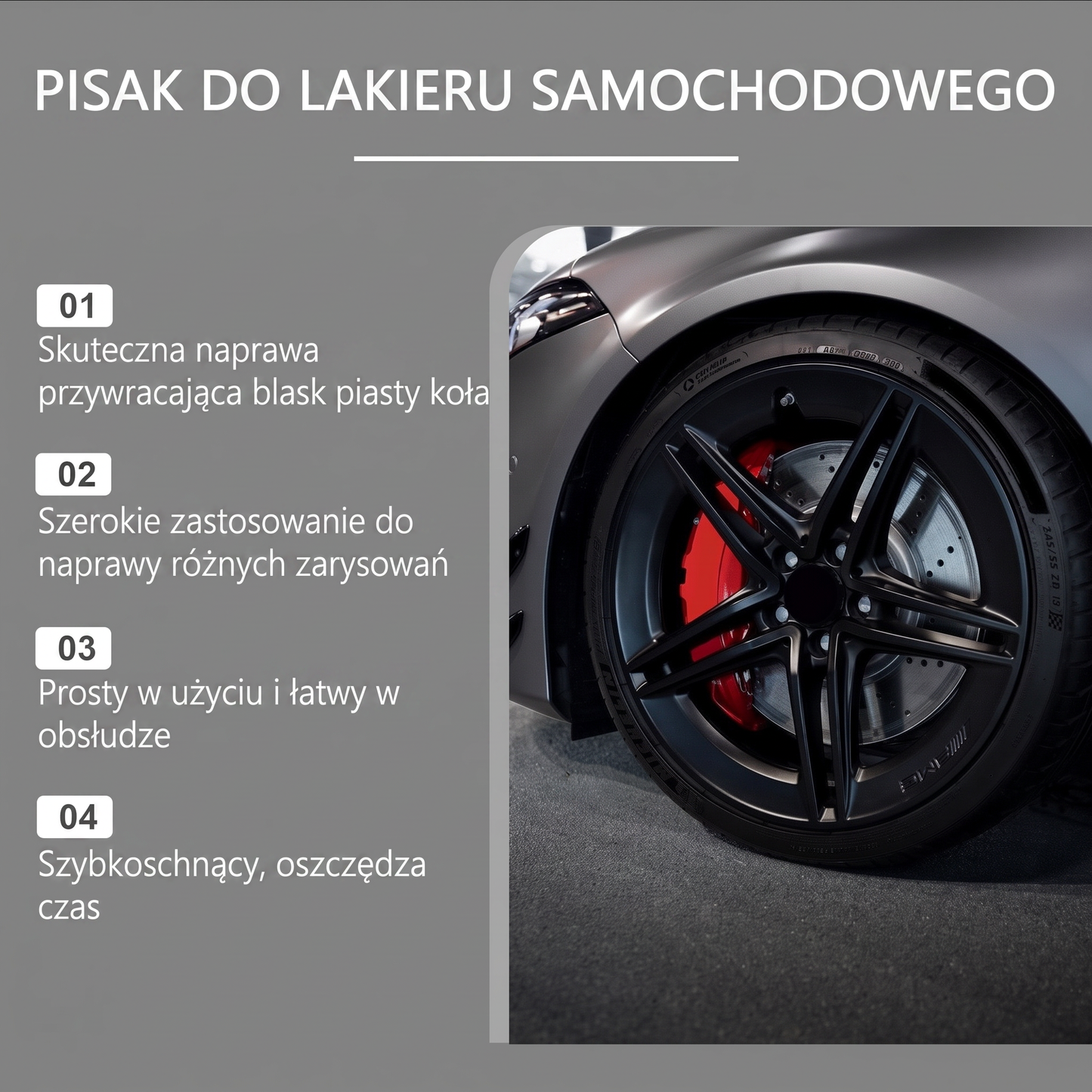 🔥 HIC 2026 🥳💞 PONAD 50 TYS. SPRZEDANYCH!🛠️🚗 50% ZNIŻKI! PKNEW® Magiczny pisak do usuwania rys z samochodów – Usuń rysy z felg w kilka minut. Trwała formuła bez ociekania. Zawiera lakier bezbarwny. ✨🔧