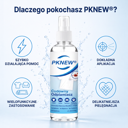 PKNEW® Ekologický víceúčelový odstraňovač skvrn v spreji 💧 – Rychle působící hloubkový čistič bez dráždivých chemikálií 💖