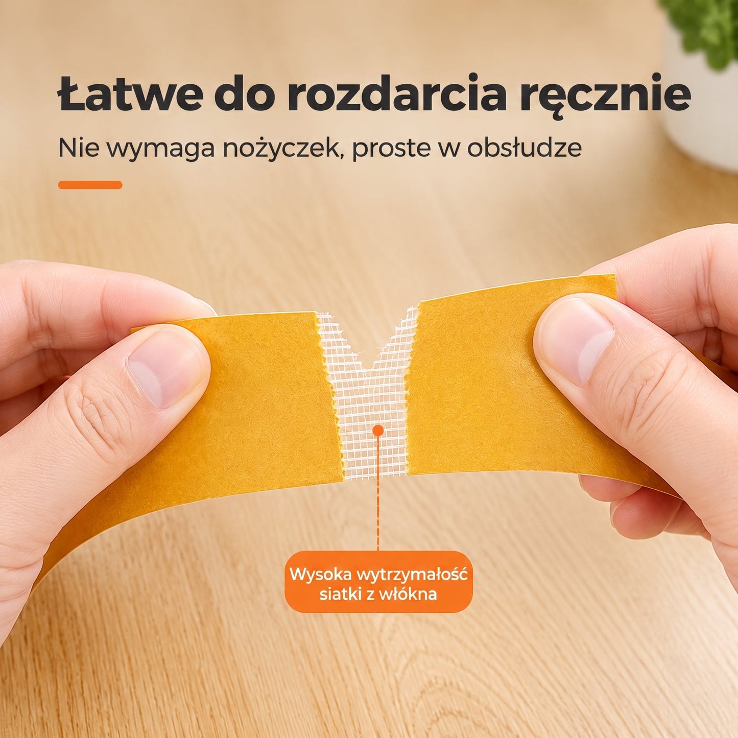 🔥🔥PKNEW® Wytrzymała taśma dwustronna🍇, mocny klej, wodoodporna i usuwalna, bez śladów, idealna do dywanów, tapet, balonów i użytku domowego 🔥