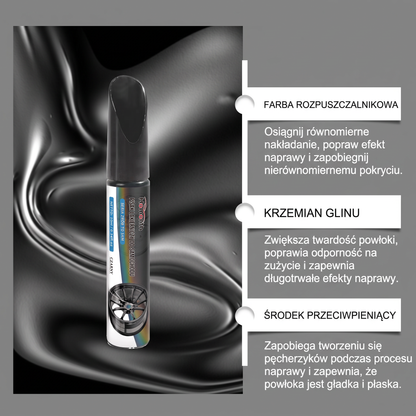 🔥 HIC 2026 🥳💞 PONAD 50 TYS. SPRZEDANYCH!🛠️🚗 50% ZNIŻKI! PKNEW® Magiczny pisak do usuwania rys z samochodów – Usuń rysy z felg w kilka minut. Trwała formuła bez ociekania. Zawiera lakier bezbarwny. ✨🔧