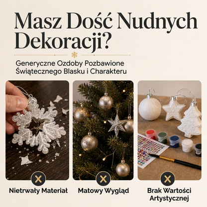 🎄 Ograniczona czasowo oferta 55% zniżki 🎄 Zestaw świątecznych ozdób do malowania DIY do zawieszenia 🎁