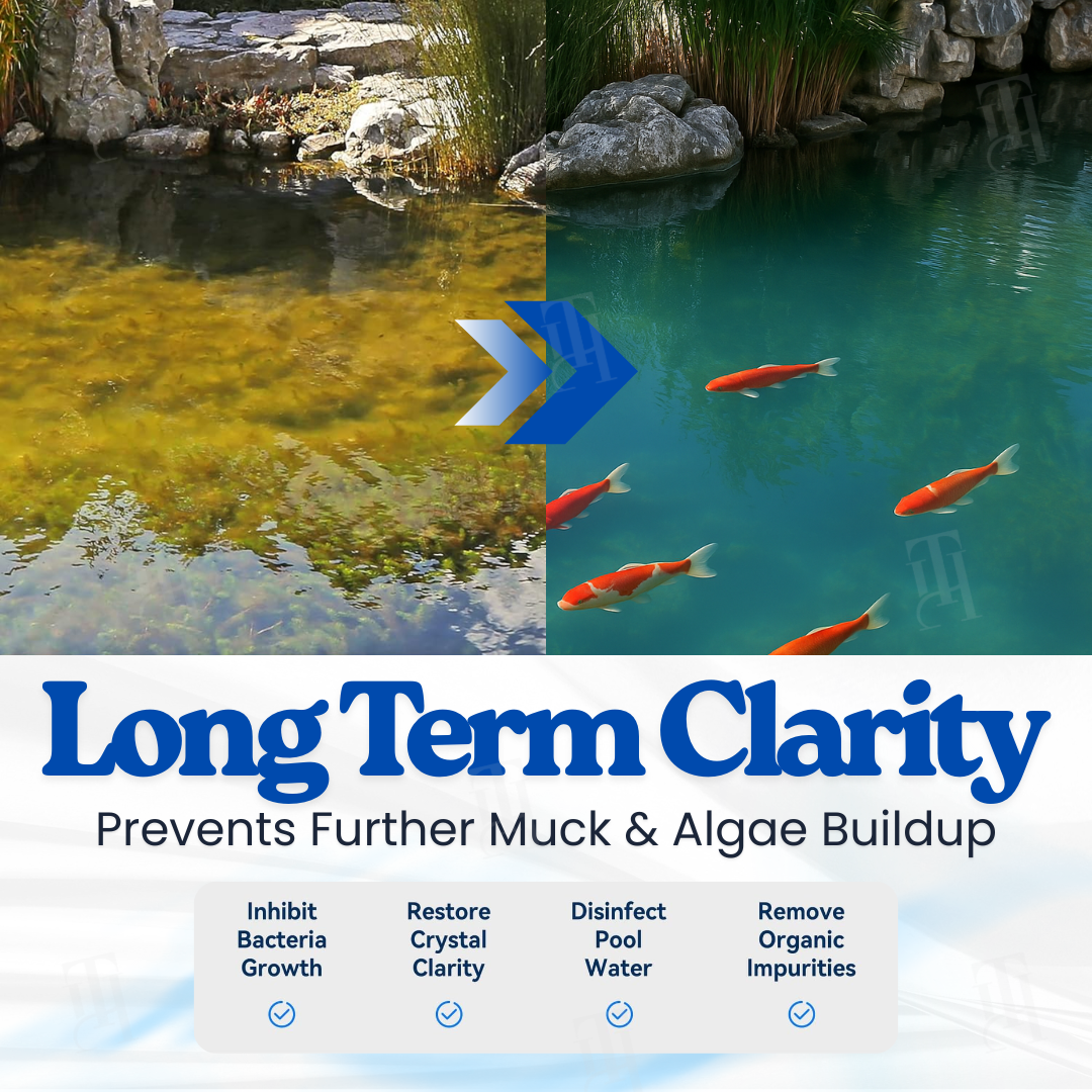 🌈Vitalisys® Aqua-Guardian Pro Formula– End Algae Nightmares, Restore Your Pond’s Beauty Fast!