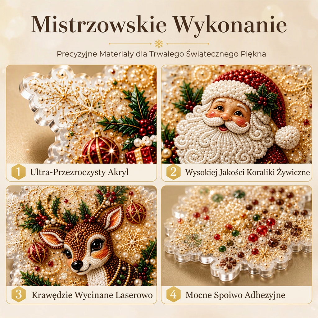 🎄 Ograniczona czasowo oferta 55% zniżki 🎄 Zestaw świątecznych ozdób do malowania DIY do zawieszenia 🎁