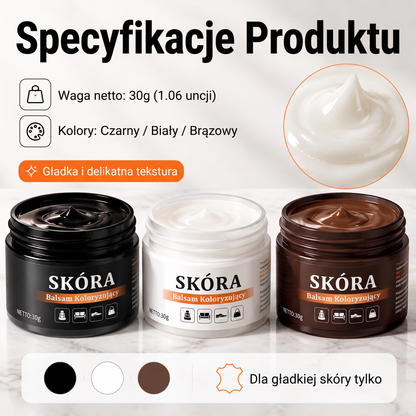 🔥🔥 PKNEW® Intensywny balsam do odnowy skóry✨ – Ożywia wyblakły wygląd, wyrównuje kolor i pomaga ukryć zadrapania na butach, kanapach, torebkach i fotelach samochodowych 💕