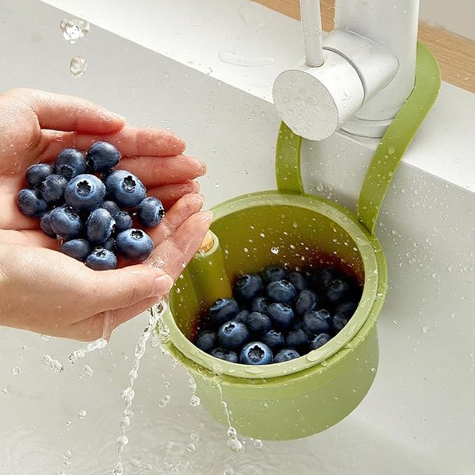 🔥 Hot Sale 50% OFF 🔥PKNEW® Multifunctional hanging sink drain basket
