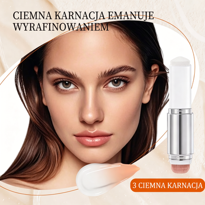 🔥🔥 [𝐎𝐅𝐈𝐂𝐉𝐀𝐋𝐍𝐘 𝐏𝐑𝐎𝐃𝐔𝐊𝐓] Vitalisys® Kryjący Sztyft do Makijażu / Odłączany Pędzelek – Koreański dopasowujący się kolorystycznie podkład w sztyfcie z kapsułkami kolagenowymi