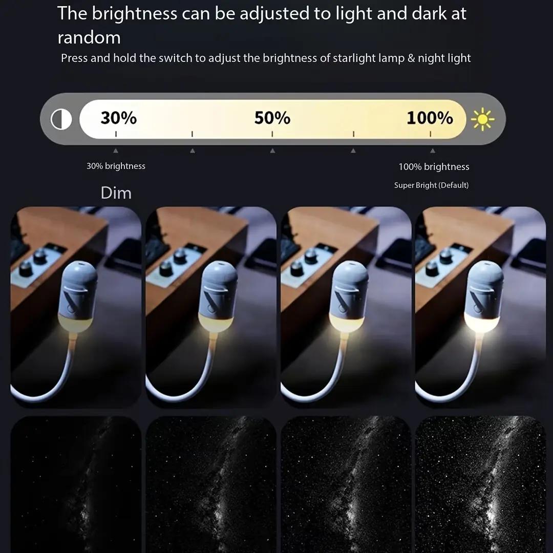 🌈PKNEW® NEXT-GEN SMART PROJECTION HD Smart Dynamic 5D Holographic Night Light Projector🌌