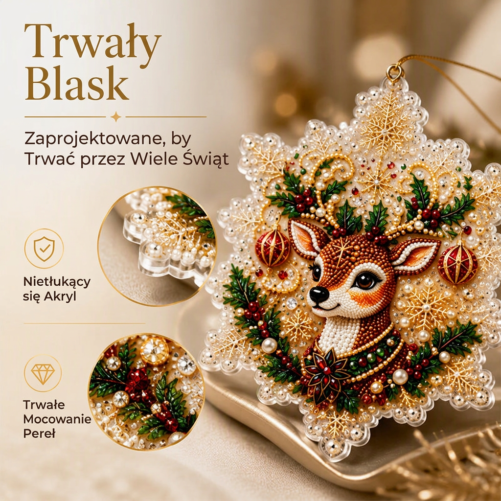 🎄 Ograniczona czasowo oferta 55% zniżki 🎄 Zestaw świątecznych ozdób do malowania DIY do zawieszenia 🎁