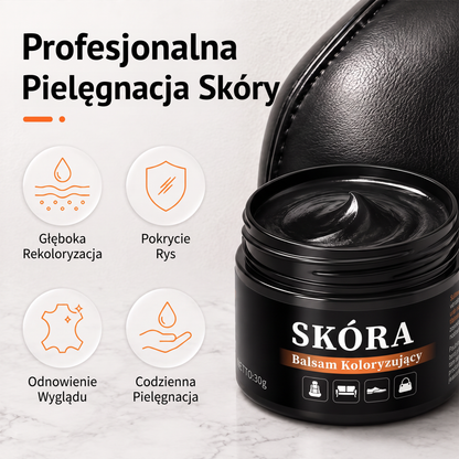 🔥🔥 PKNEW® Intensywny balsam do odnowy skóry✨ – Ożywia wyblakły wygląd, wyrównuje kolor i pomaga ukryć zadrapania na butach, kanapach, torebkach i fotelach samochodowych 💕