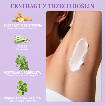 🌱Delikatny krem do bezbolesnego usuwania owłosienia🔥odpowiedni zarówno dla kobiet, jak i mężczyzn