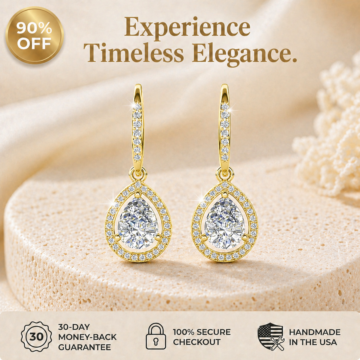 🔥 90% OFF TODAY: Experience Timeless Brilliance: The Flawless Lab-Grown Teardrop Set That Baffles Jewelers.💎