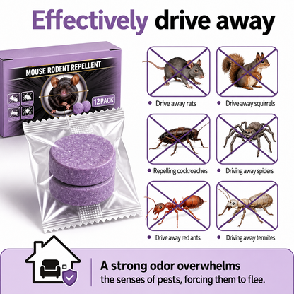 12-Pack Rodent Repellent Balls for Home Kitchen Effective Pest Control Solution