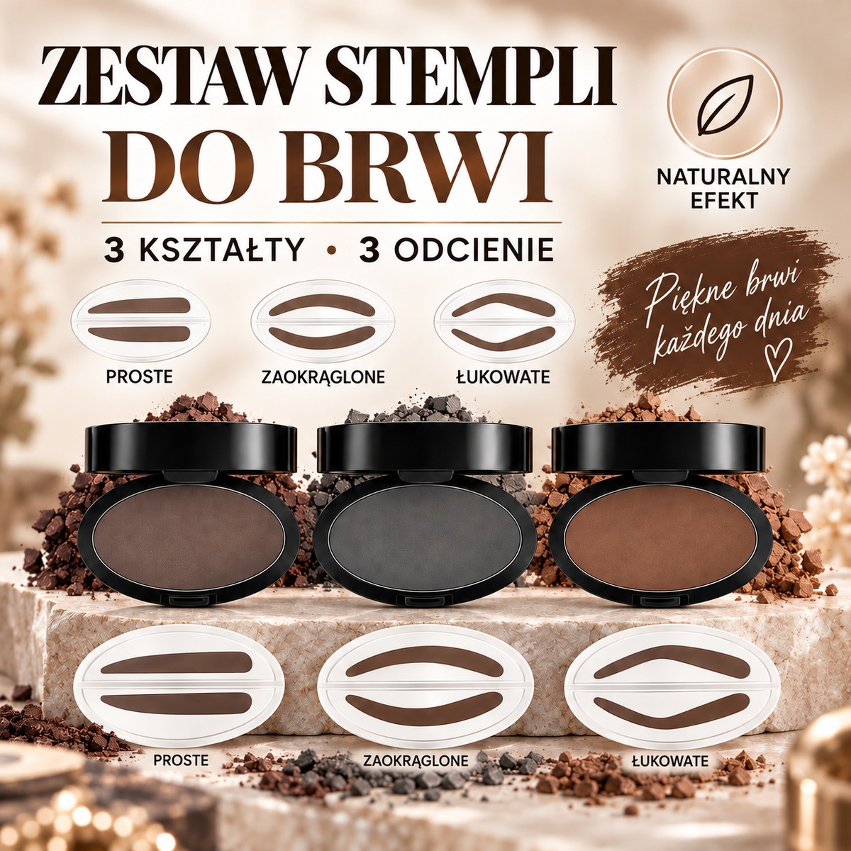 2026 HIT SPRZEDAŻOWY 💞🖊️ Stempel do brwi z pudrem i pędzelkiem – wystarczy przycisnąć, a perfekcyjne brwi w kilka sekund. Wodoodporny, utrzymuje się do 24 godzin 👑