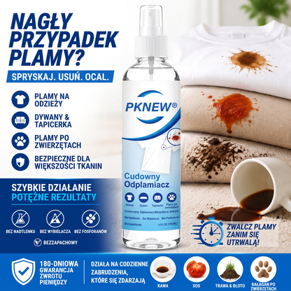 PKNEW® Ekologický víceúčelový odstraňovač skvrn v spreji 💧 – Rychle působící hloubkový čistič bez dráždivých chemikálií 💖