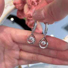 Extra 30% off on sale items | 1-Carat "Dancing" Moissanite Earrings – The Pure S925 Comfort & Sparkle You Deserve 💎