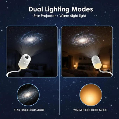 🌈PKNEW® NEXT-GEN SMART PROJECTION HD Smart Dynamic 5D Holographic Night Light Projector🌌