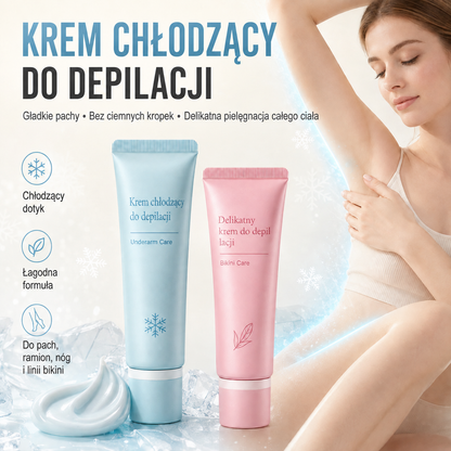 🌱Delikatny krem do bezbolesnego usuwania owłosienia🔥odpowiedni zarówno dla kobiet, jak i mężczyzn
