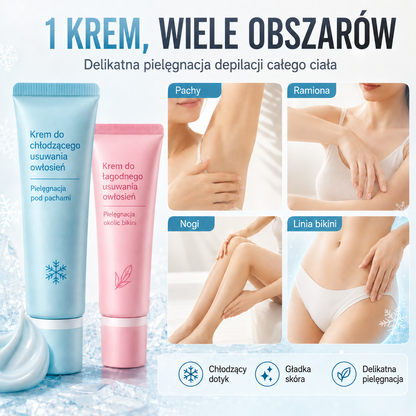🌱Delikatny krem do bezbolesnego usuwania owłosienia🔥odpowiedni zarówno dla kobiet, jak i mężczyzn